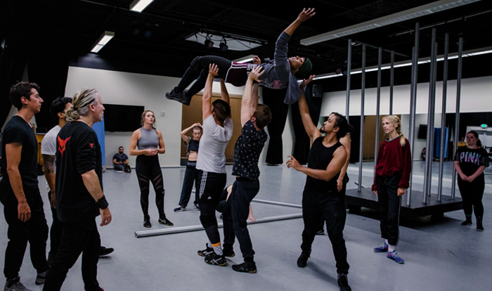 Diavolo Veterans Project Rehearsal at Musco Center